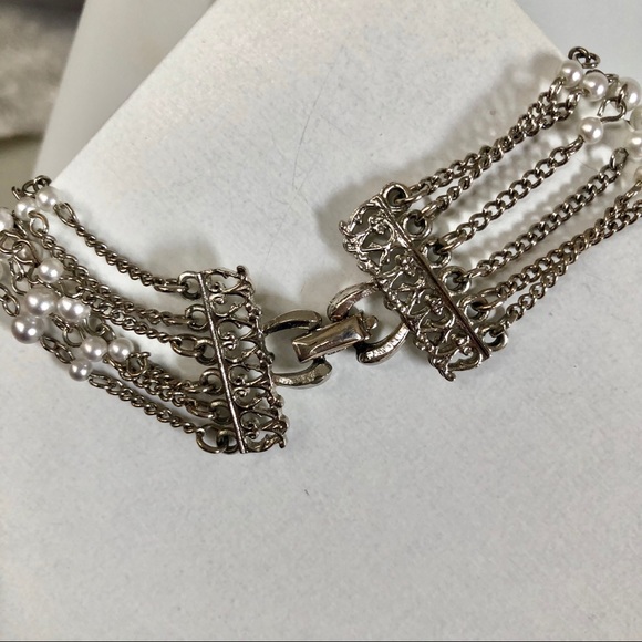 6-Strand Silver Chain Bracelet - Picture 7 of 7